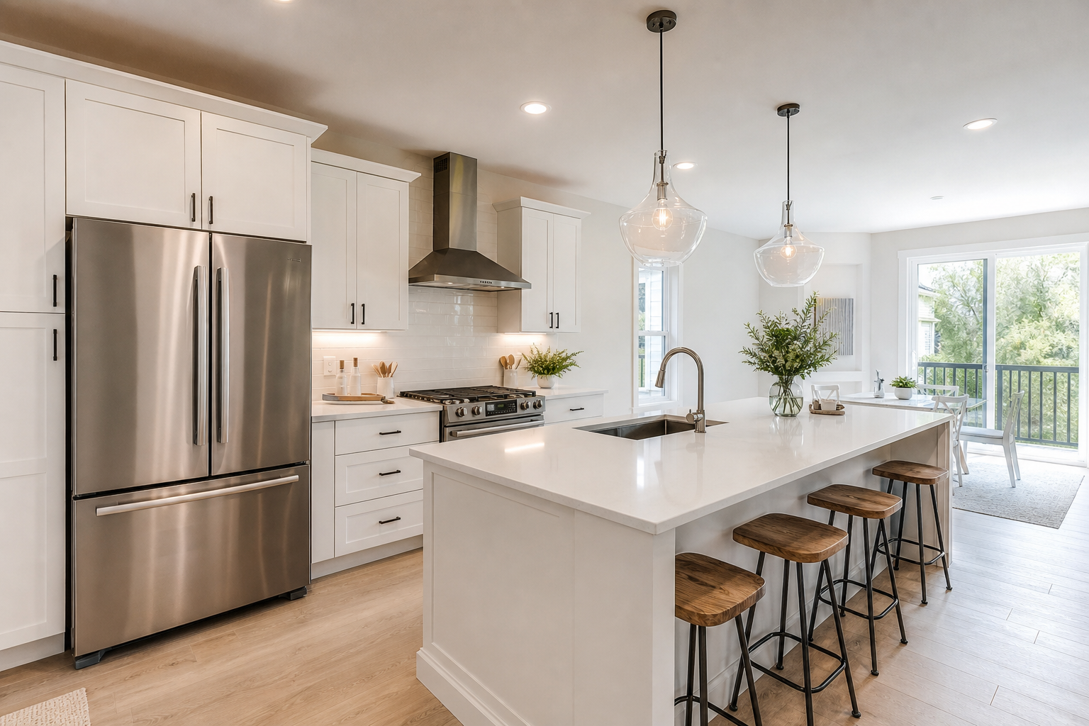 Kitchen of the featured property